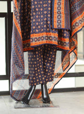 Bin Saeed Digital Printed Lawn Suits Stitched 3 Piece - BS25DPL RF12
